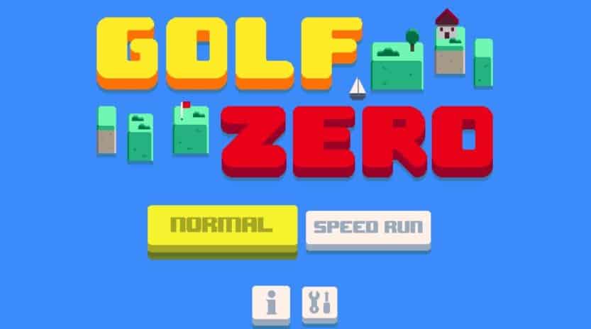 Golf Zero by Colin Lane Games AB for iPhone & iPad