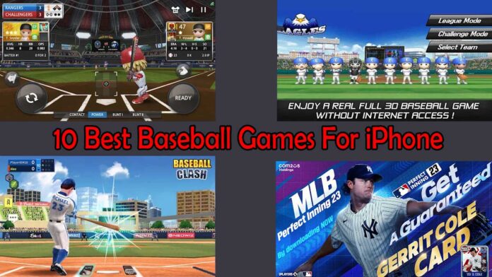 best baseball games for iphone ios ipad