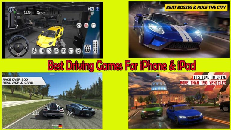 best driving games for iphone ipad
